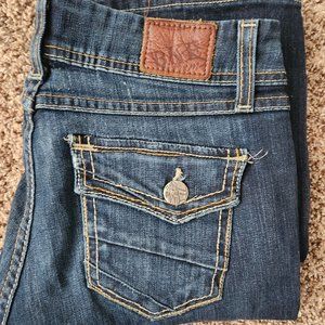 BKE Addison Jeans Dark Wash  27R Bootcut